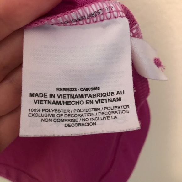 Nike Golf Tour Performance Polo Pink Short Sleeve Medium M Dri-Fit Golfing - Picture 4 of 7